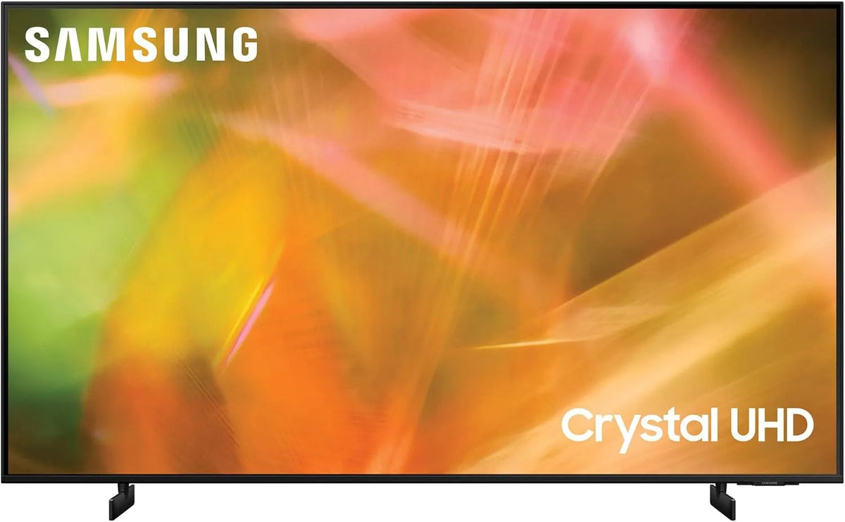 Samsung UE50AU8070UXZT AU8000 Smart TV, 50 pollici, classe energetica G, televisore, 4K UHD, DVB-T2, nero, Crystal UHD 4K, 2021, Modello AU8070