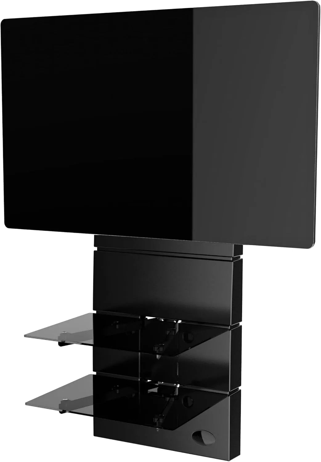 Smart TV, 32 pollici, televisore, nero, vesa 200, 300, 400 mm, Meliconi GHOST Design 3500 Rotation Nero Matt Supporto da Muro per TV da 32' a 70'