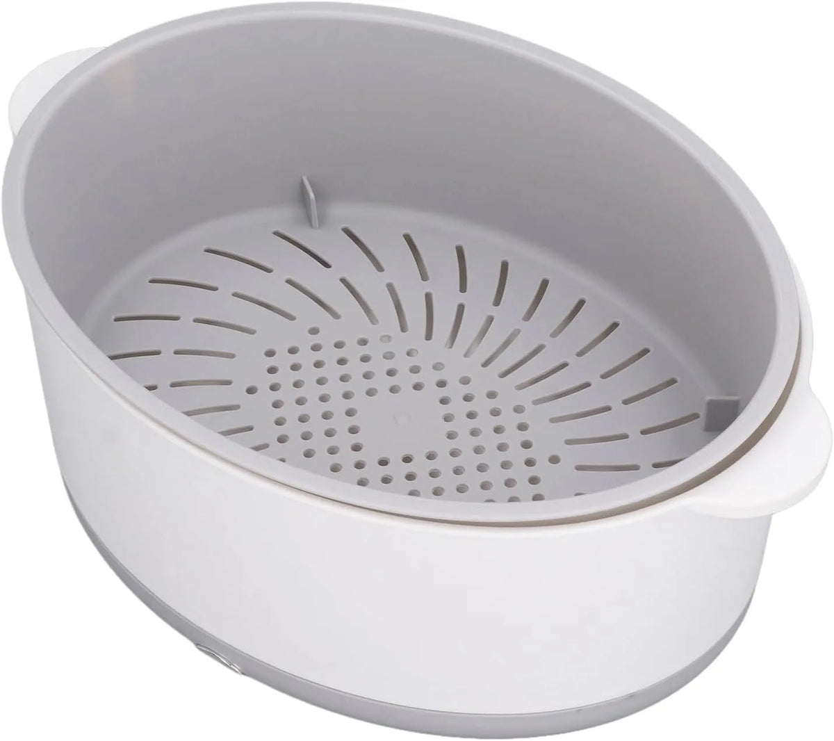 Lavatrice, Cestello Lavaverdure Elettrico in ABS con Design a Doppio Strato, Alimentato a Batteria, Rimuove lo Sporco Risparmia Tempo per la Domestica