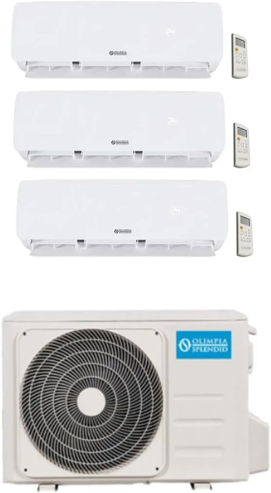 Condizionatore, Inverter, OLIMPIA SPLENDID ARYAL S2 CLIMATIZZATORE TRIAL INVERTER 9000+9000+12000 CONDIZIONATORE A++A+