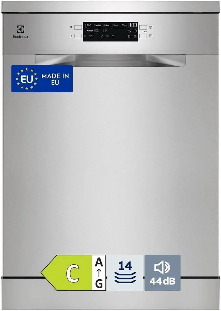Electrolux ESA48400SX Lavastoviglie, 60 cm, acciaio inox, Electrolux ESA48400SX Lavastoviglie 60 cm 14 Coperti Inox