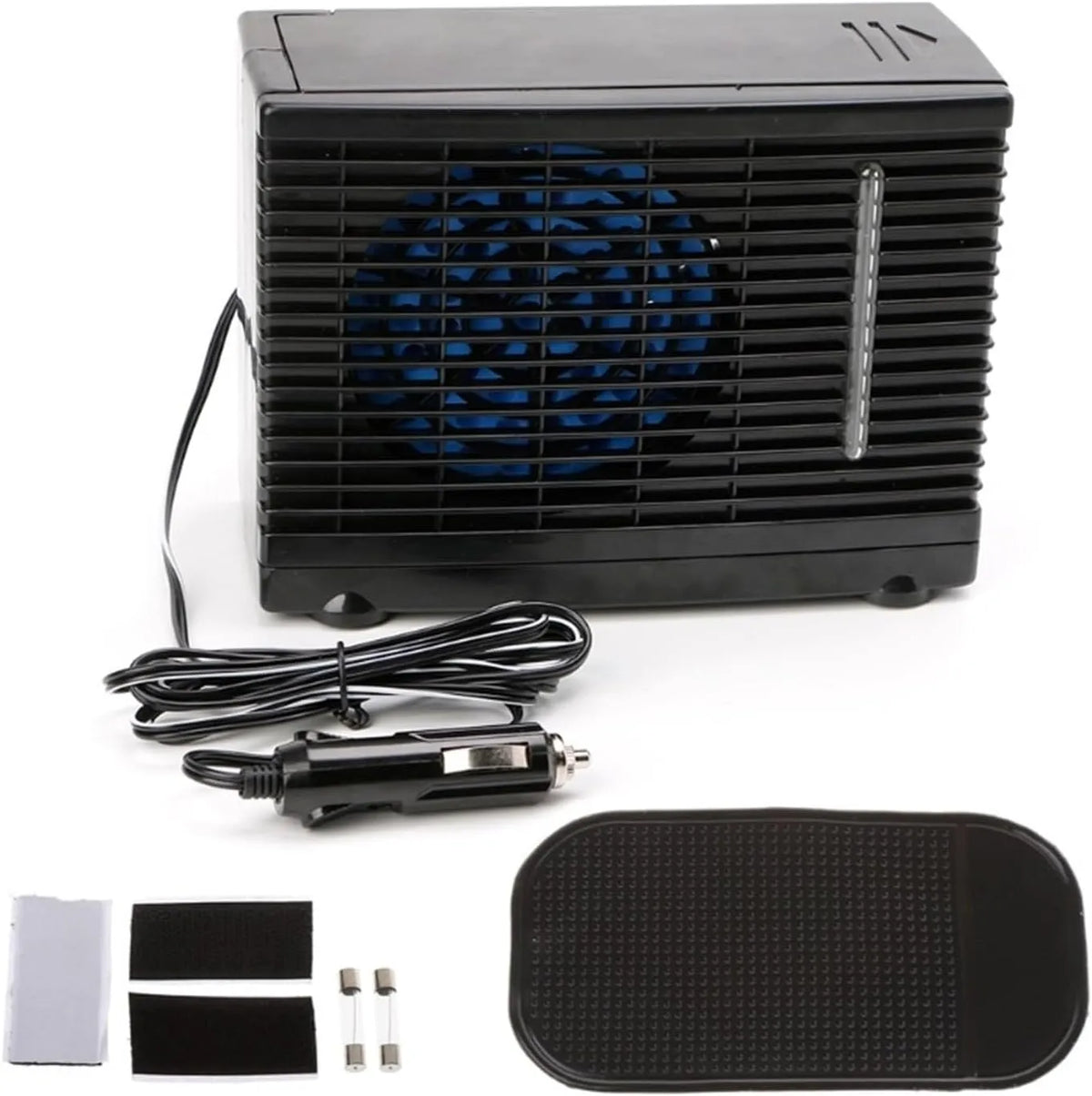 Condizionatore, 12 V, portatile, Mini Ventilatore Portatile evaporativo ad Acqua Ghiaccio