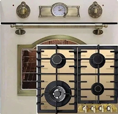 Forno elettrico 67L+piano, 60cm, 67 L, da incasso, Forno a gas, forno elettrico da incasso EH 6355 ElfEm 67L+piano cottura a gas in vetroceramica KCG