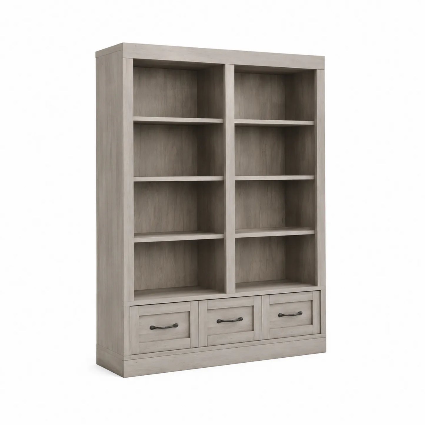 Libreria in legno con 3 cassetti 180x120x30 cm