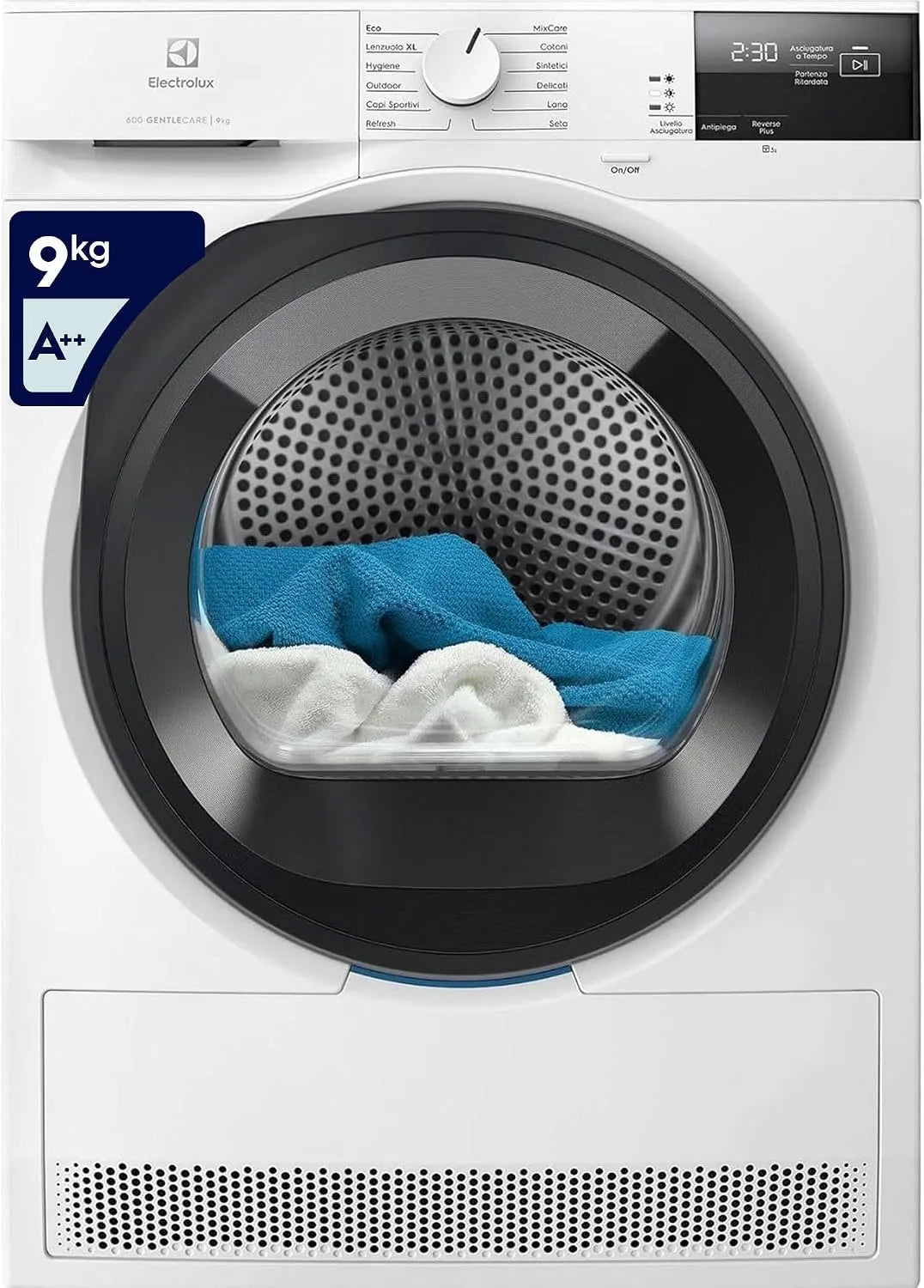 Electrolux EW6H292G Asciugatrice, 9 kg, classe energetica A