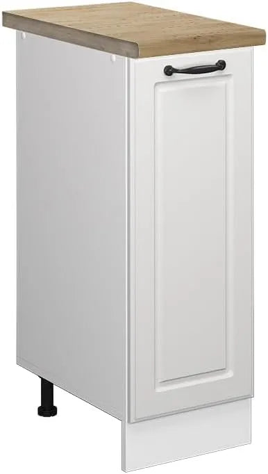 Prodotto Bianco country, Vicco Colonna dispensa cucina R-Line, 30 cm