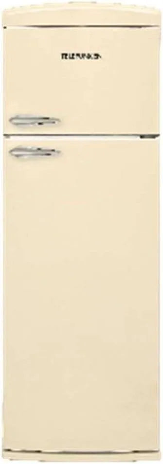 Frigorifero TKBM346BREF, classe energetica F, Frigorifero doppia porta 311 LT classe F colore beige retrò - Telefunken TKBM346BREF