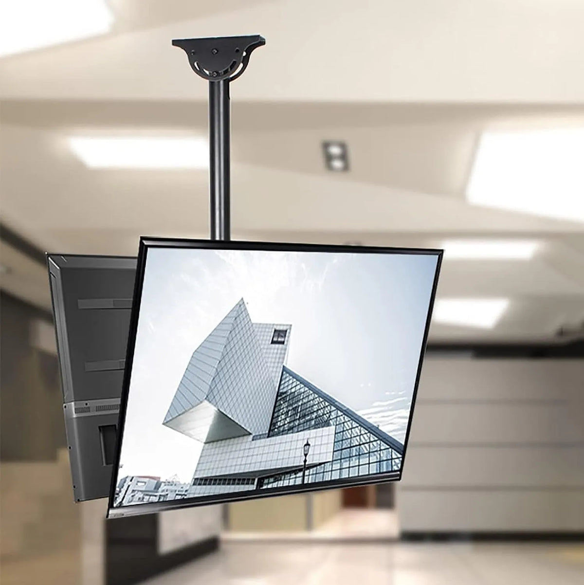 Dell Smart TV, televisore, 4K UHD, Adatto Alla Maggior Parte Dei Televisori Led 4K Da 32 A 70, Supporto Per Tv A Soffitto A 2 Lati