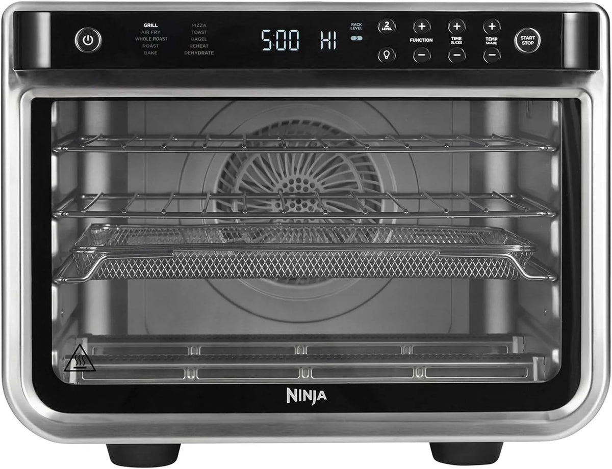 Ninja Forno elettrico, portatile, compatto, Ninja Foodi Forno Multifunzione 10 in 1
