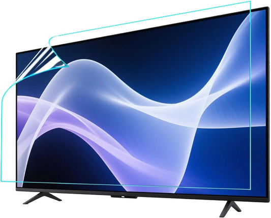 Smart TV, 65 pollici, televisore, blu, Protezione Per Schermo Antiriflesso Pellicola Antigraffio Per Televisori Domestici Da Interno