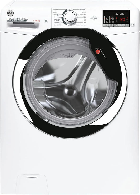 Hoover H3DS4642DAC3-11 Lavasciuga, 6+4 kg, 85x60x45, 4 cm, classe energetica C, lavatrice, asciugatrice, libera installazione, bianco, 1400 Giri