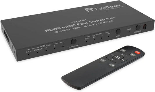 Smart TV, televisore, FeinTech VAX04101, 4K UHD, HDR, audio Dolby, HDMI, soundbar e videoproiettore TV 4K HDR Dolby Atmos
