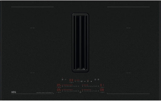AEG NCP84C01AZ Piano cottura a induzione, 83 cm, piastra a induzione, da incasso, nero