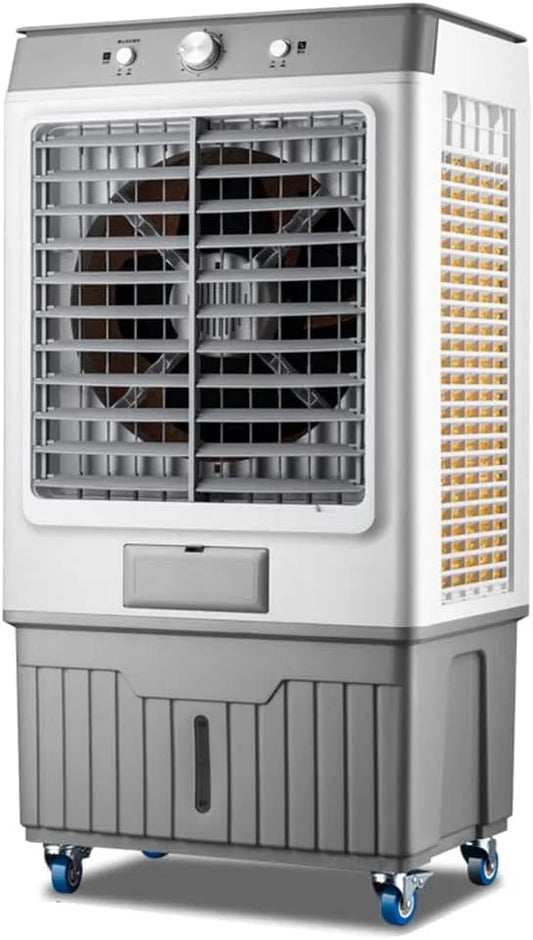 Dell Raffrescatore evaporativo, portatile, esterno, industriale, 3 velocità, Raffreddatore d'aria industriale evaporativo mobile