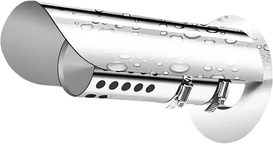 Cappa aspirante Silver2, 10.5cm, cappa da cucina, montaggio a parete, argento, Copertura del Ventilatore di Scarico, Cappa della Caldaia E Cappello