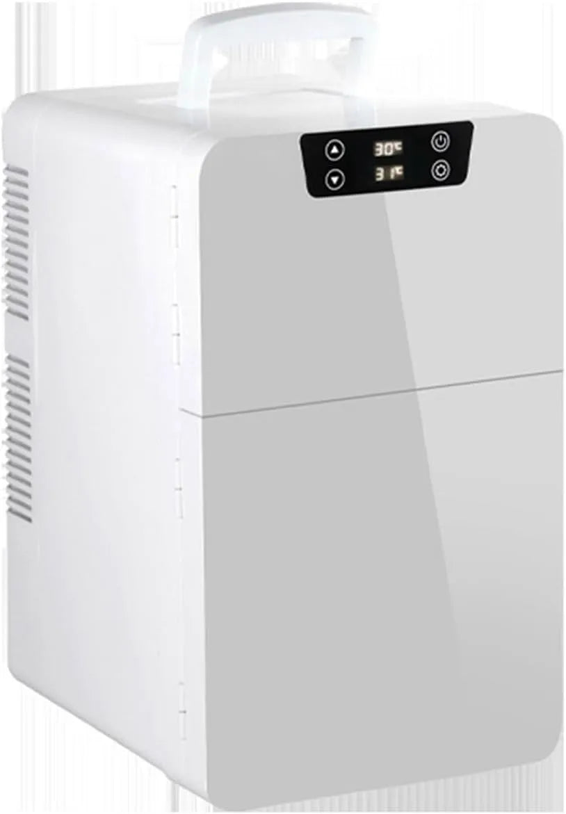 Frigorifero portatile, 20 L, 12 V, auto, mini frigo portatile, Mini Frigorifero Compatto, Bevande, Cibo, Cura della Pelle, Camera da Letto
