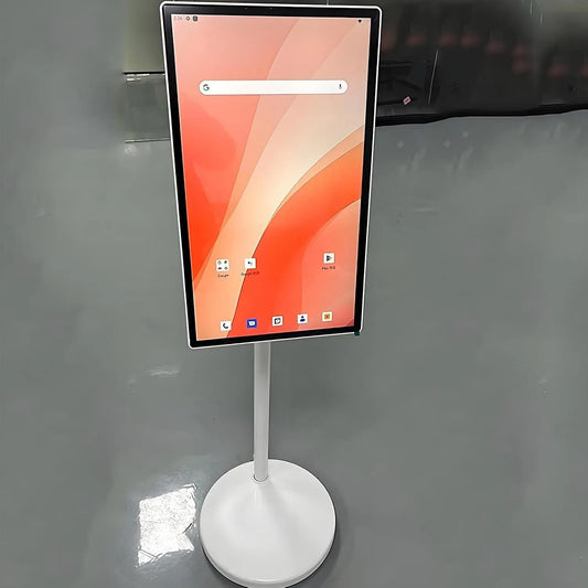 Prodotto batteria integrata per intrattenimento in movimento, Display touchscreen portatile con supporto mobile