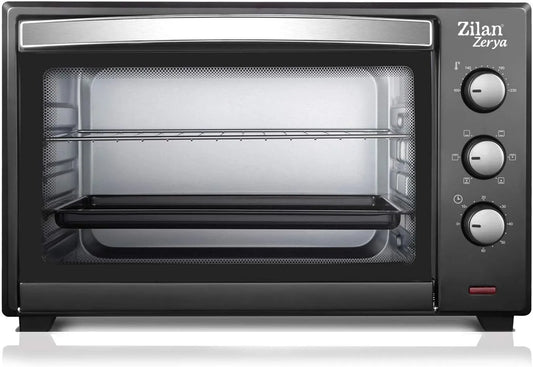 Forno elettrico, 45 L, 2000 W, timer, timer 60 min, programmabile 230°, multifunzione, spegnimento automatico