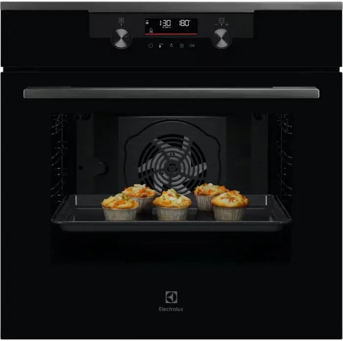 Forno elettrico KODDP66WH, 60 cm, 72 L, da incasso, Wi-Fi, grill, vapore, nero