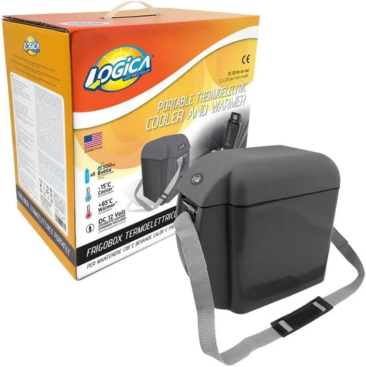 Frigorifero, 5 L, portatile, 5L, LOGICA Frigo Termoelettrico Portatile 7