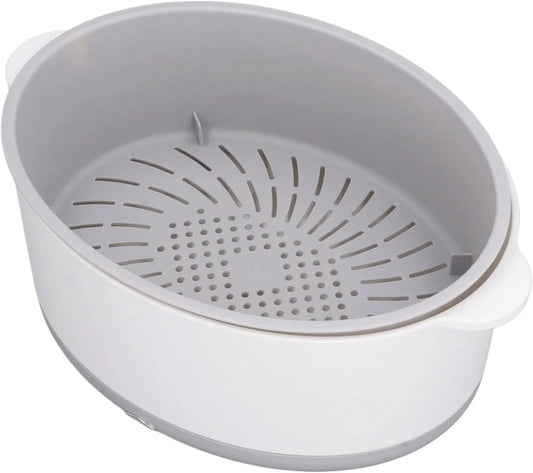 Lavatrice, Cestello Lavaverdure Elettrico in ABS con Design a Doppio Strato, Alimentato a Batteria, Rimuove lo Sporco Risparmia Tempo per la Domestica