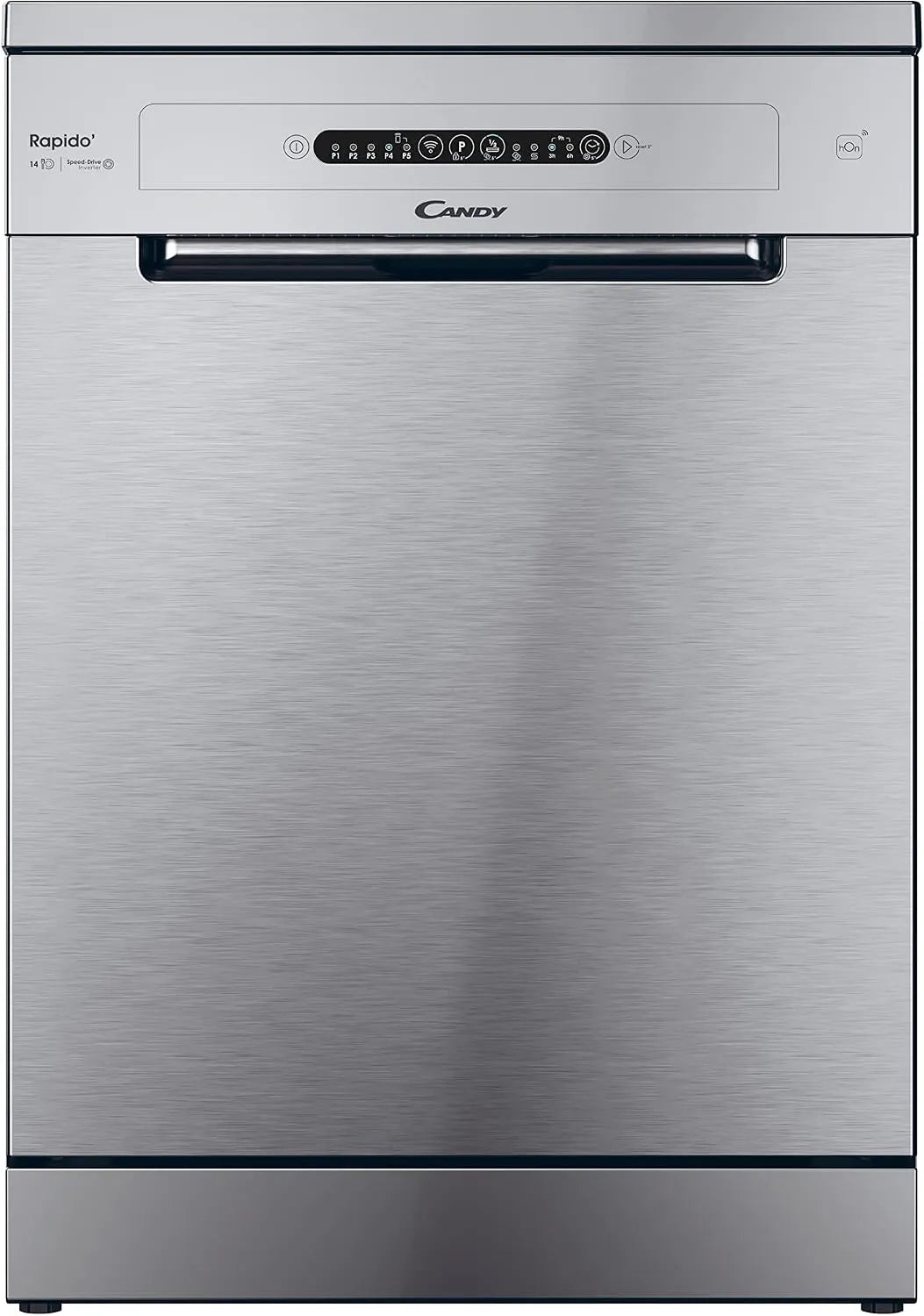 Candy Lavastoviglie, 60 cm, classe energetica E, acciaio inox, Candy Rapidò Lavastoviglie 14 Coperti