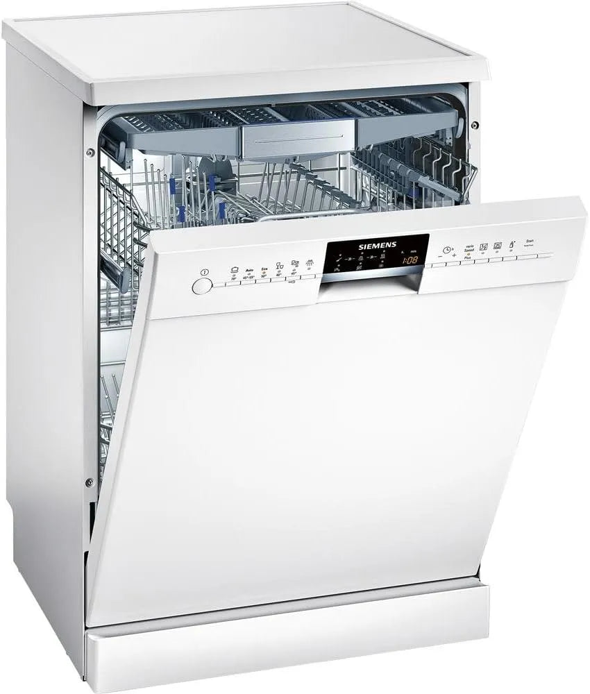 Siemens SN26P293EU 14places Lavastoviglie, bianco, Siemens SN26P293EU Semi built-in 14places A+ White lavastoviglie