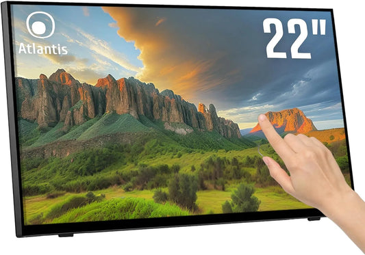Monitor, 22 pollici, Atlantis, touch, Full HD, vetro 7H