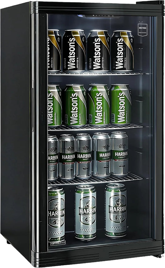 Frigorifero GPC2088, 88 L, 3 Ripiani Regolabili, METRO Professional Mini Frigo GPC2088