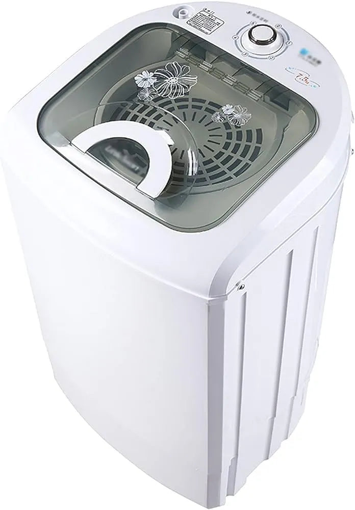 Lavatrice, 5 kg, portatile, funzione di temporizzazione, carica dall'alto, risparmio