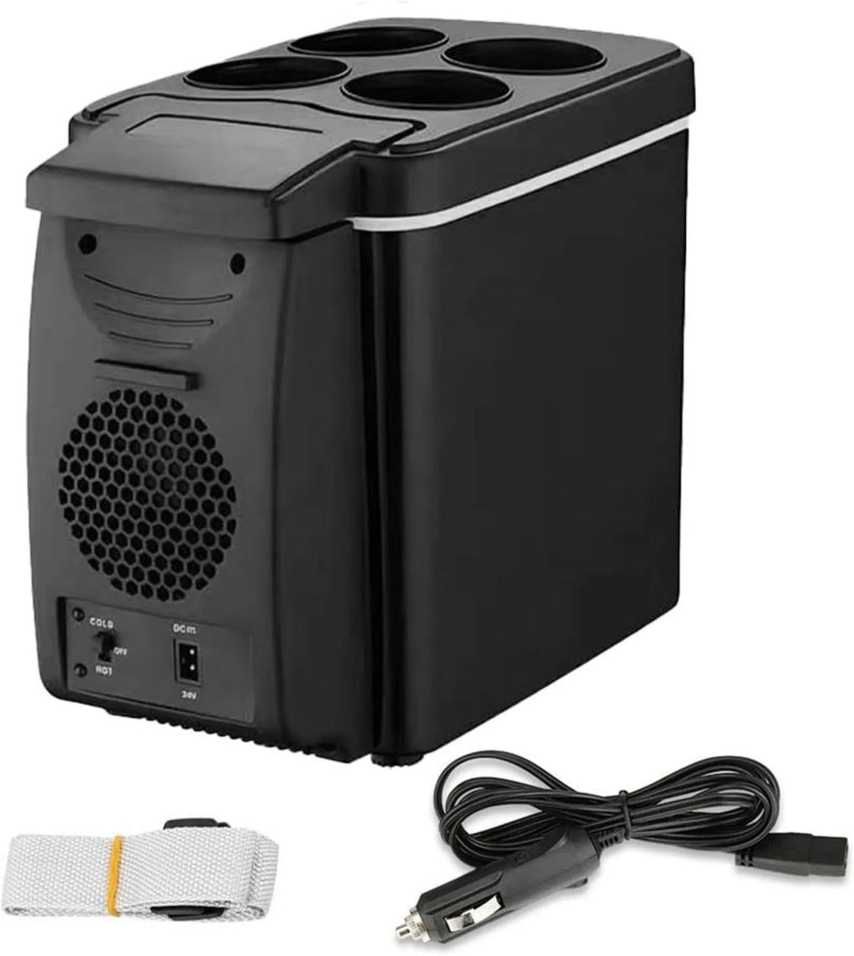 Congelatore, 6 L, 12 V, freezer verticale, Generico Riscaldatore congelatore 12V - Scaldabagno per auto da 6 litri