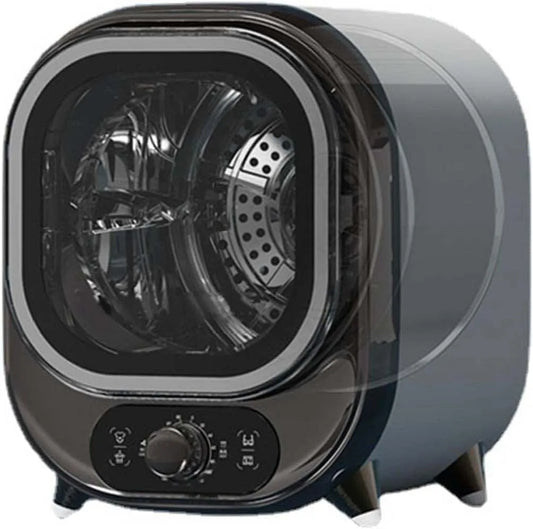 Asciugatrice, 5 kg, portatile, montaggio a parete, nero, con design montabile a parete, ideale per piccoli spazi