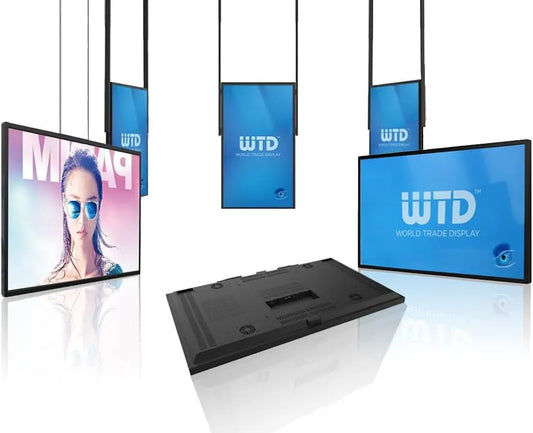 Display digital signage, 55 pollici, display pubblicitario, Android OS, 4K UHD, stretto, visualizzazione pubblicitaria digitale, Slim Profile