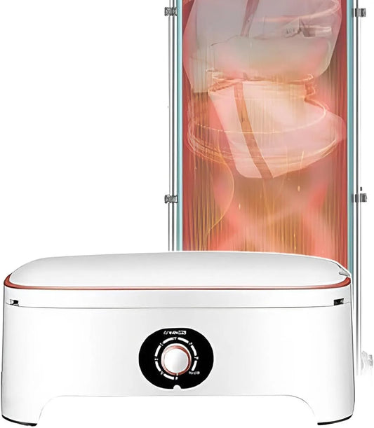 Asciugatrice, 260 L, 900 W, portatile, timer, stendibiancheria riscaldato, timer intelligente 3 ore