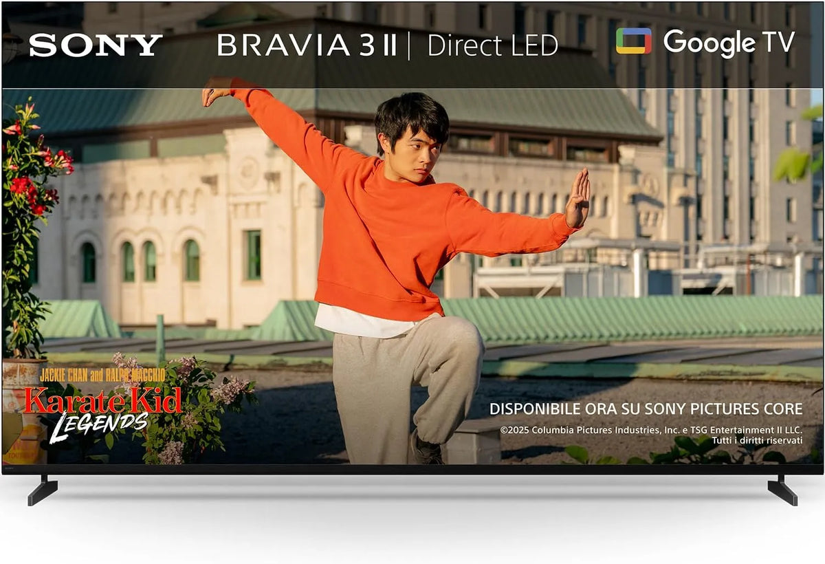Google PS5 100XR35M2 Smart TV, 100 pollici, 120 Hz, televisore, 4K UHD, Atmos, anno 2026, processore XR con tecnologia AI, TV Sony BRAVIA 3II100