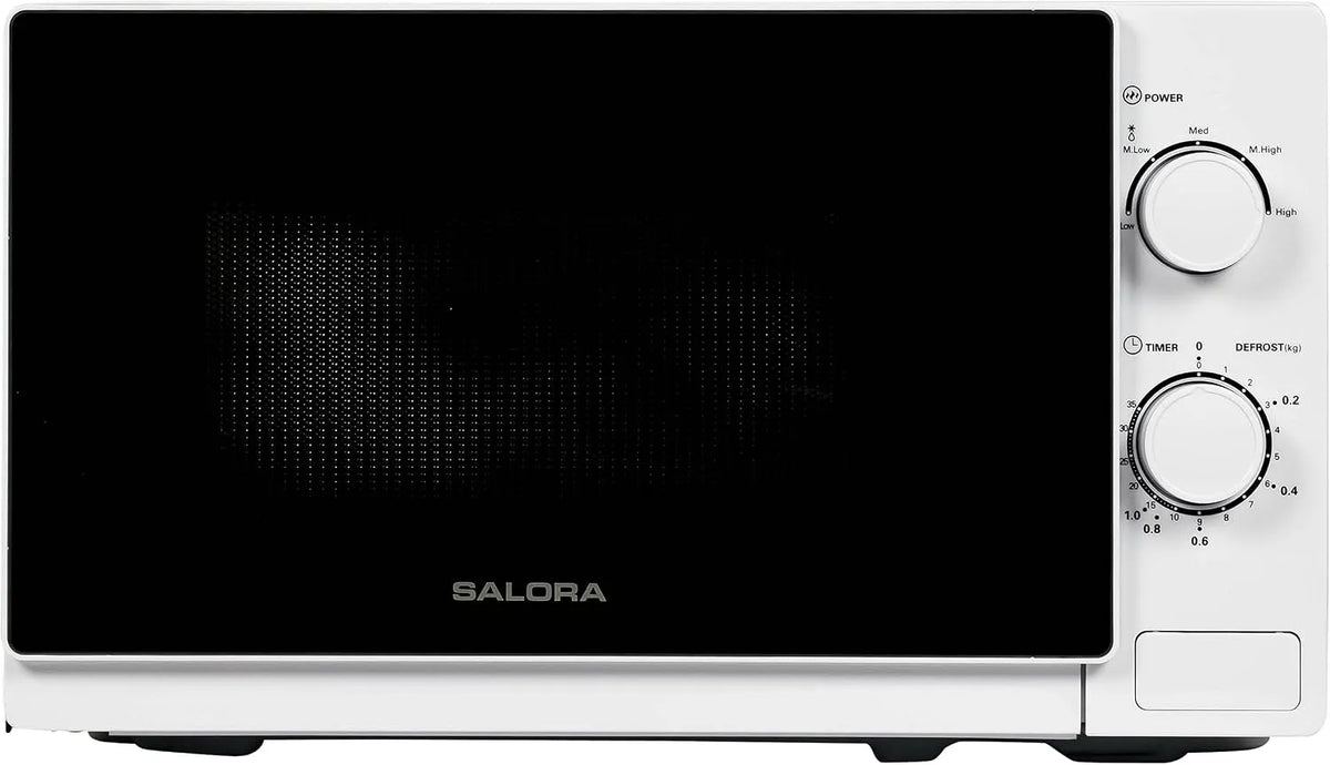 Forno a microonde, 20 L, 700 W, SALORA 20MSM700, bianco, 700W - Bianco, SALORA 20MSM700 Forno Microonde Offerta 20 Litri