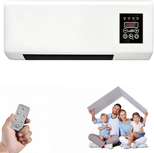 Ventilatore, portatile, montaggio a parete, funzionamento silenzioso per l'ufficio della camera da letto, progettazione di risparmio di spazi