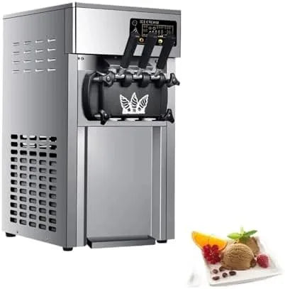 Congelatore, 18 L, professionale, acciaio inox, freezer verticale, 18 Litri, Macchina Professionale per Gelato Soft