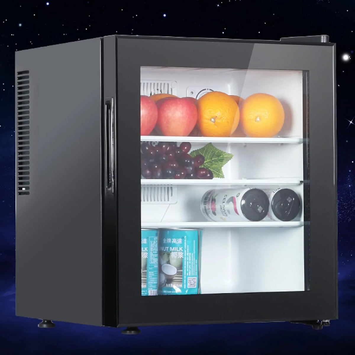 Congelatore, 40 L, freezer verticale, Mini Frigorifero da Tavolo per Dormitorio O Appartamento 40L