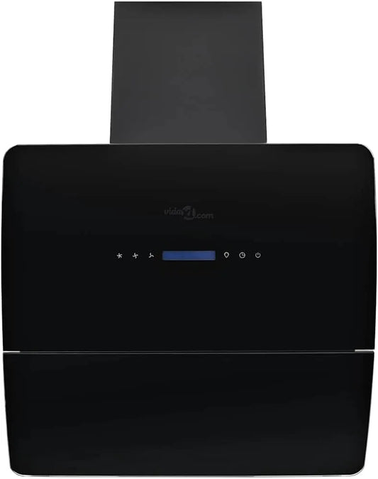 Cappa aspirante, 60 cm, 756 m3/h, cappa da cucina, montaggio a parete, acciaio inox, illuminazione a LED, filtro ai carboni attivi e filtro antigrasso