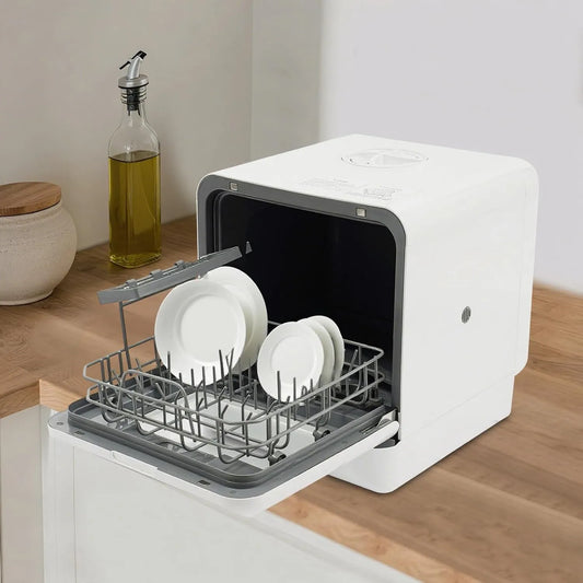 Lavastoviglie, portatile, bianco, barche, appartamenti, per piccole case, dormitori, camper
