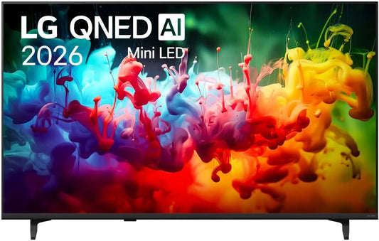 LG 50QNED70B6C HEVC, H.265 Smart TV, 50 pollici, classe energetica E, televisore, 4K UHD, Wi-Fi, DVB-T2, nero